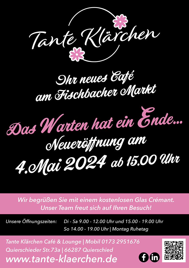 Plakat Eröffnung